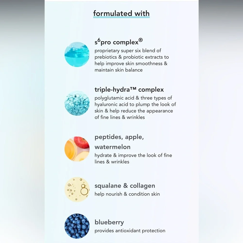 TULA SKINCARE
24-7 ultra hydration
Triple-Hydra Complex day & night serum, NEW - Picture 10 of 16